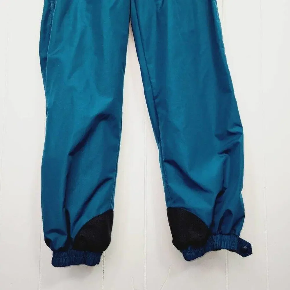 Vintage 90s Columbia Mens Small Spell Out Box Logo Nylon Joggers Snow Ski Pants